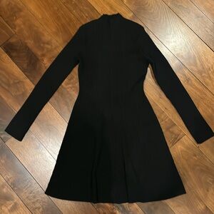 Theory Black sweater dress